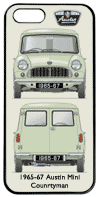 Austin Mini Countryman (all metal) 1965-67 Phone Cover Vertical